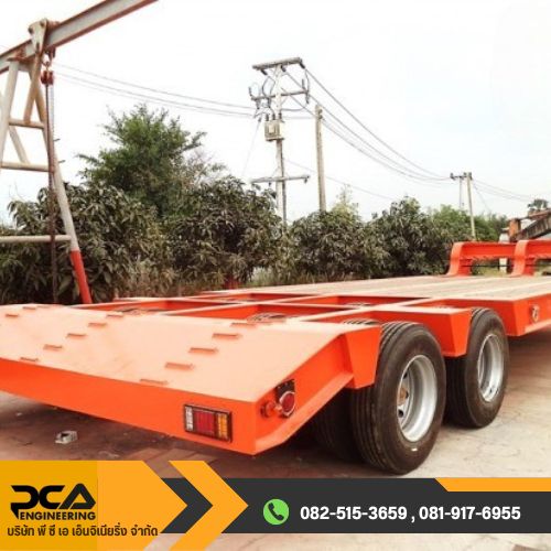สั่งผลิต หางเทรลเลอร์ 80ตัน